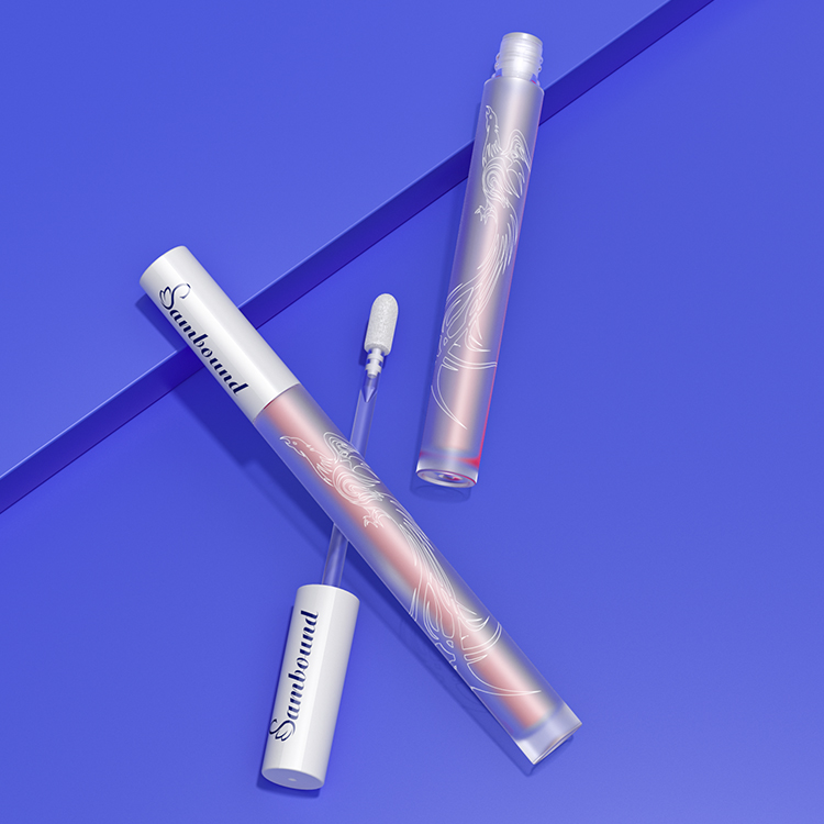 細(xì)長漸變磨砂唇釉管定制廠家