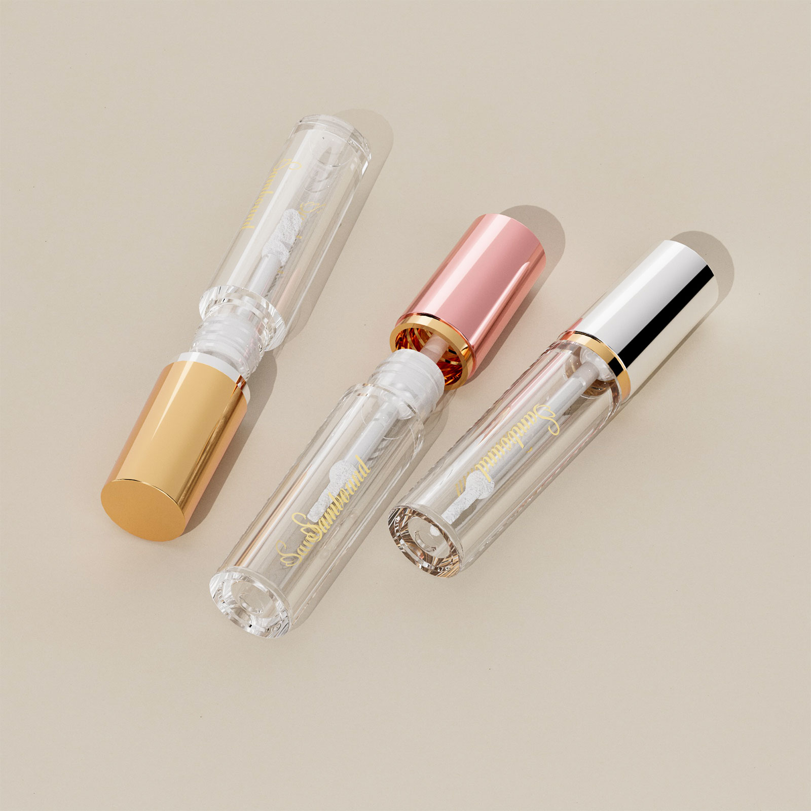 噴漆漸變液體腮紅瓶子