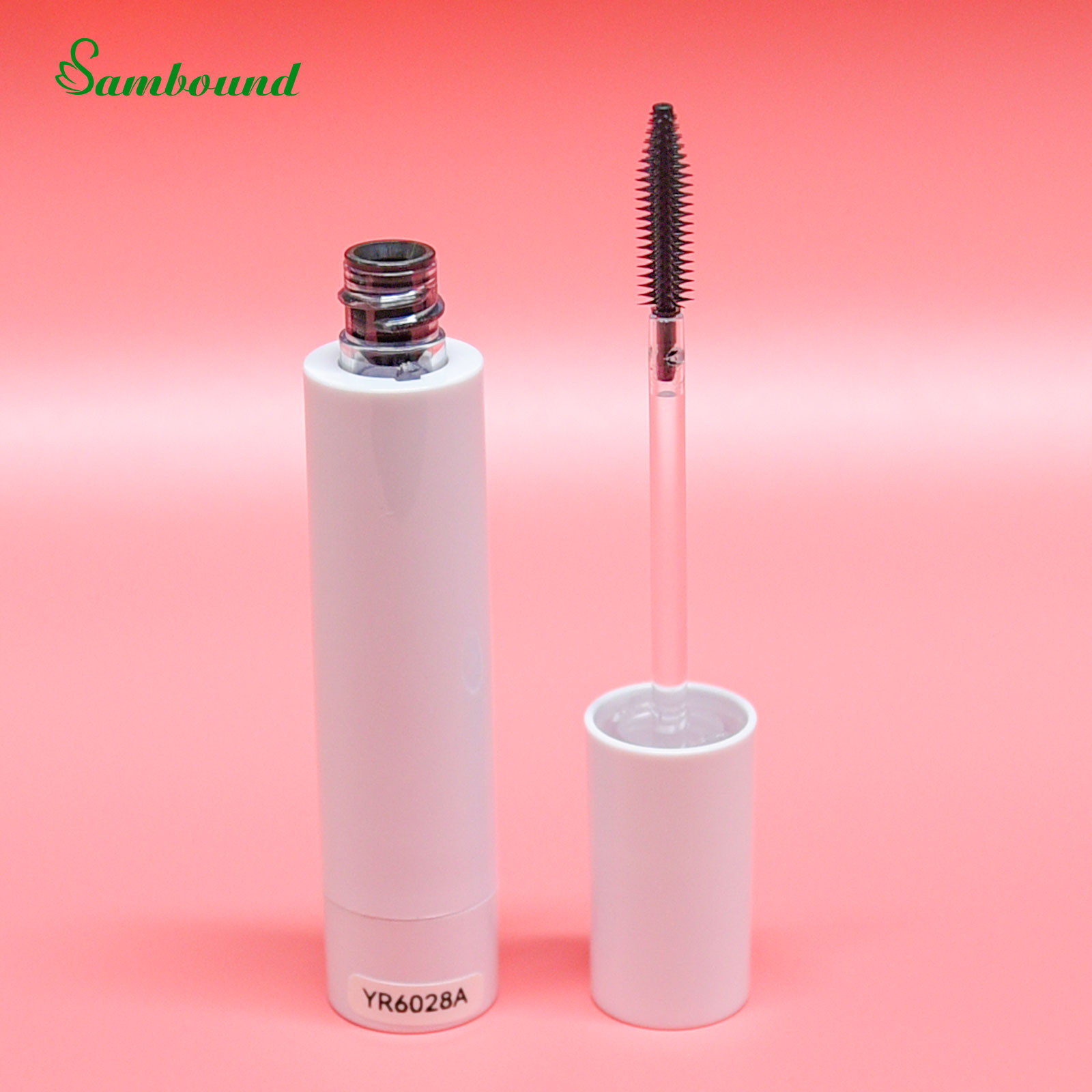 雙層瓶睫毛膏管配硅膠刷頭